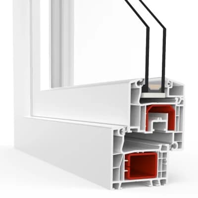 Porte de service IDEAL® 4000 - Aluplast