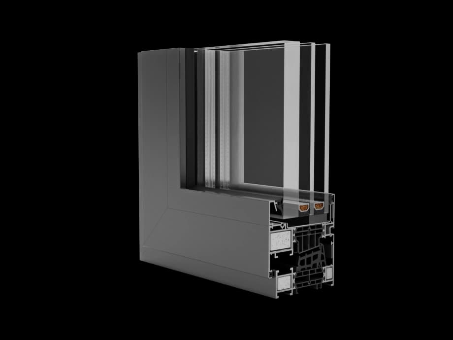 Fenêtre MB-86EI - Aluprof