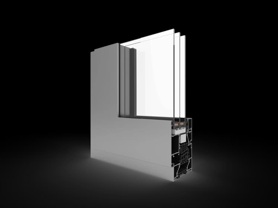 Fenêtre MB-86 Casement - Aluprof