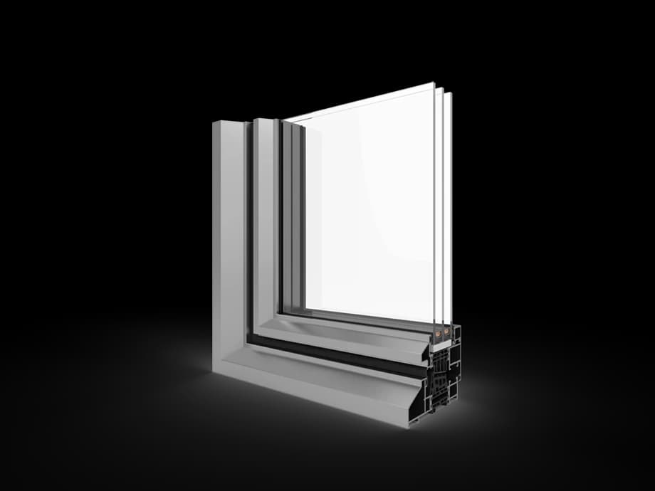 Fenêtre MB-Ferroline - Aluprof